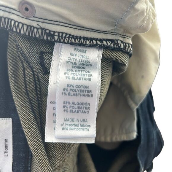 Revolve Frame Denim Edison L’Homme Slim Jeans - Picture 7 of 10